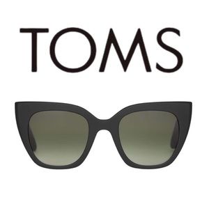 Women’s Toms, Sydney Sunglasses* Matte Black* Olive Gradient*NTOT